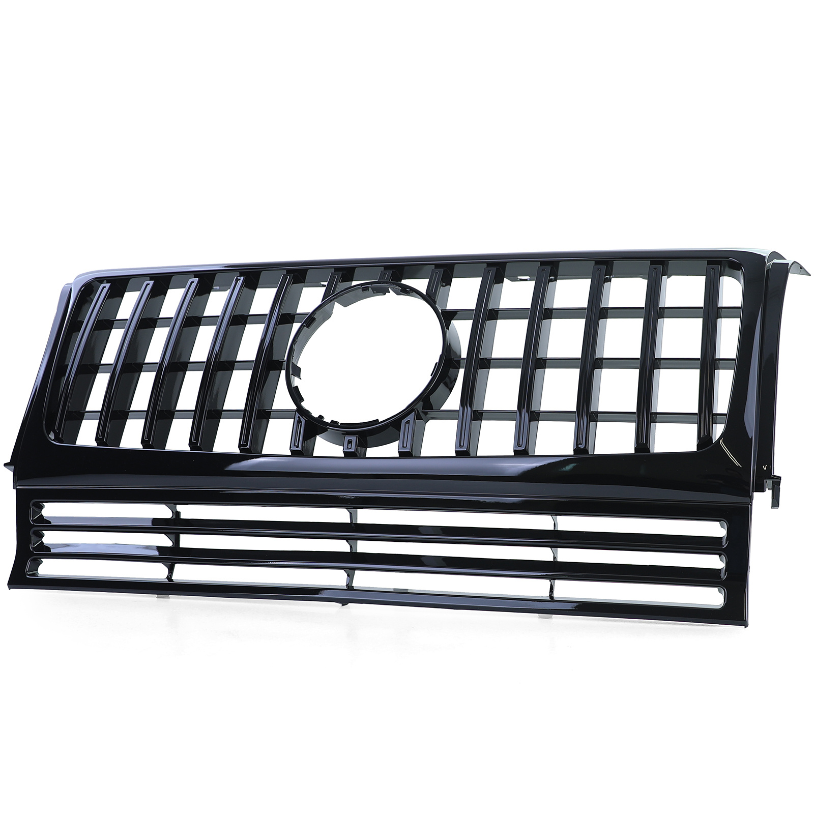 Sport Grill geschikt voor Mercedes G Klasse W463 90-18 - Zwart Glans - 3 ventilatieopeningen