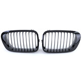 Sport Grill geschikt voor BMW 3 Serie E46 Coupe Cabrio 99-03 - 2-delig - Zwart glans