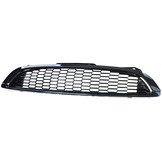 Autogrille - Mini Cooper R56 Cabrio R57 06-09 - 3-delig sport optiek - zwart glans
