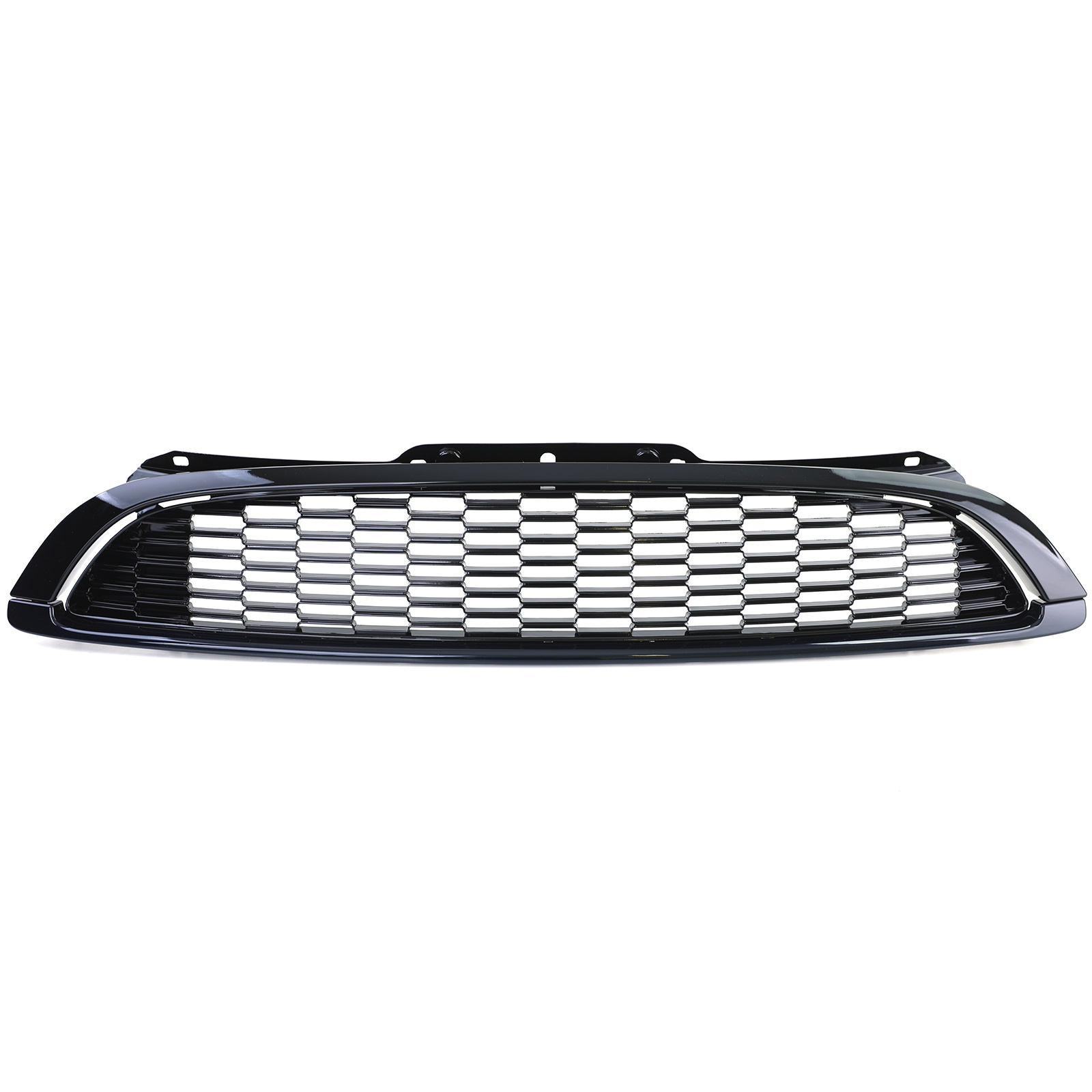 Autogrille - Mini Cooper R56 Cabrio R57 06-09 - 3-delig sport optiek - zwart glans