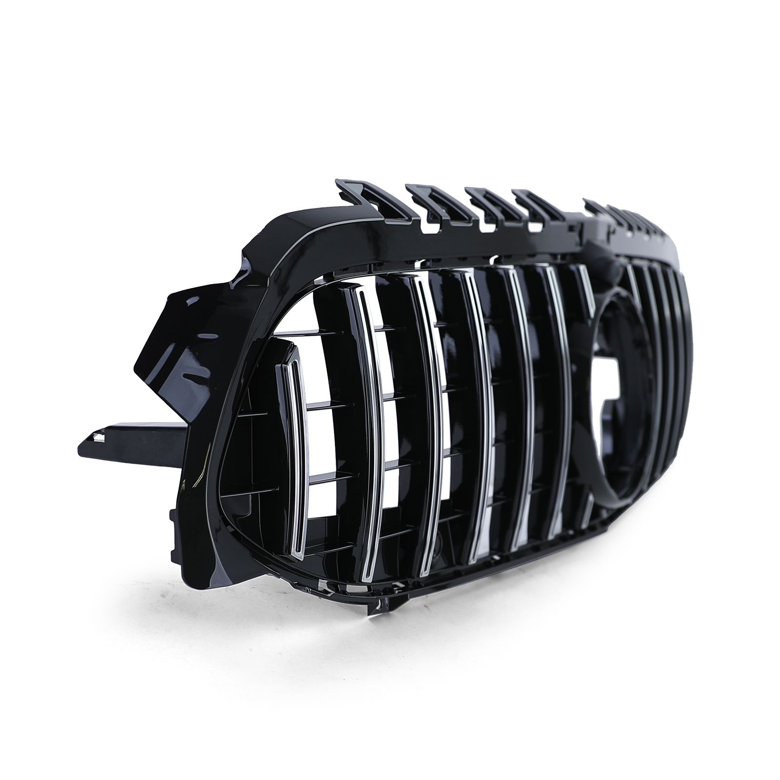 Autogrille geschikt voor Mercedes A-klasse W177 V177 - Sport optiek - ZWART GLANS/CHROOM, 2018