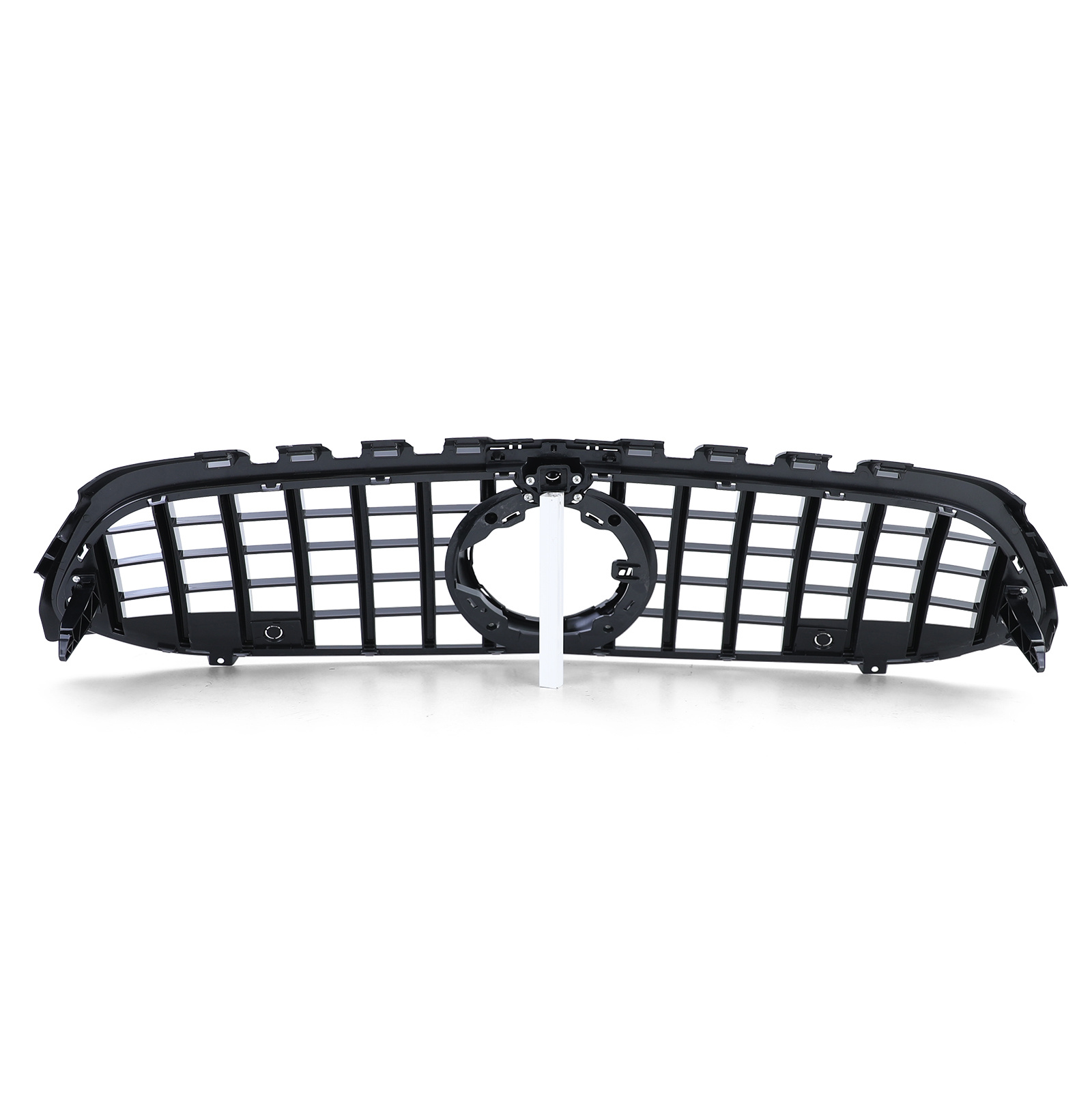 Autogrille - Mercedes A-klasse W177 V177 - Sport optiek - ZWART GLANS/CHROOM, 2018