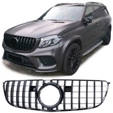 Autogrille - Mercedes GLS X166 15-19 - Zwart Glans - Sport Optiek