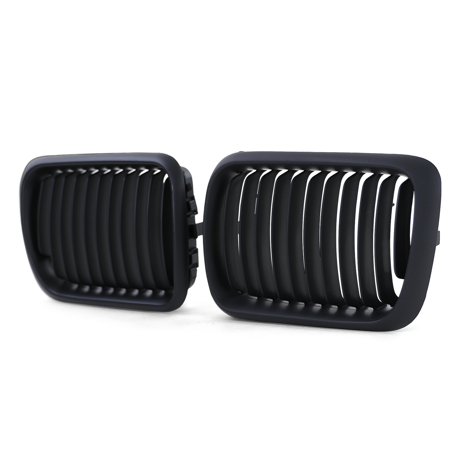 Sport Grill geschikt voor BMW 3 serie E36 Facelift vanaf 96 - 2 delen - PERFORMANCE ZWART MAT