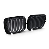 Sport Grill geschikt voor BMW 3 serie E36 Facelift vanaf 96 - 2 delen - PERFORMANCE ZWART MAT