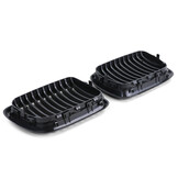 Sport Grill geschikt voor BMW 3 serie E36 Facelift vanaf 96 - 2 delen - PERFORMANCE ZWART MAT