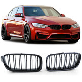 Grill geschikt voor BMW F30 F31 11-19 - zwarte glans - sportief