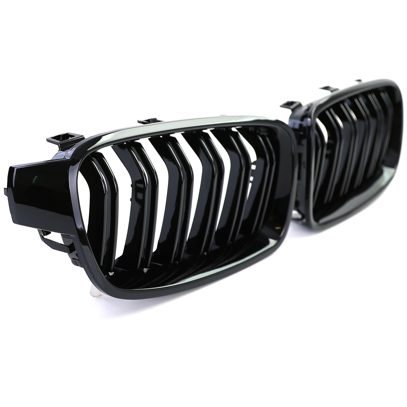 Grill geschikt voor BMW F30 F31 11-19 - zwarte glans - sportief