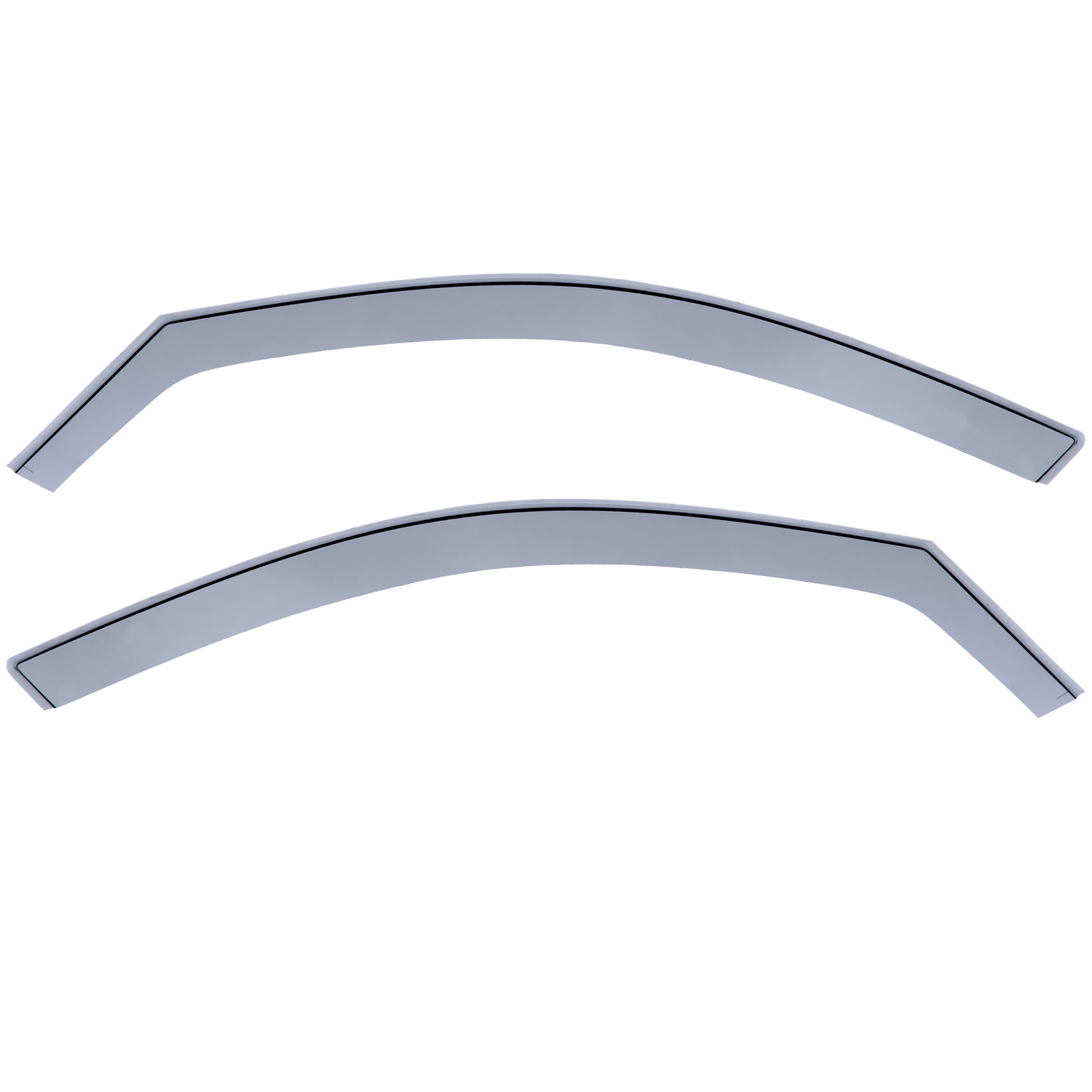 Zijwindschermen geschikt voor BMW 3 Serie F30 F31 11-19 - Zwarte rook - Passend en aerodynamisch