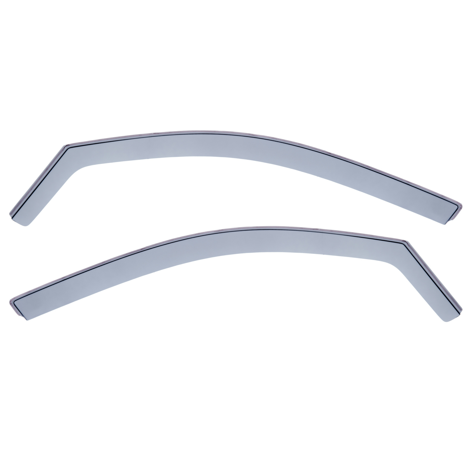 Zijwindschermen geschikt voor VW Tiguan 2 AD1 - Regen-/winddeflector - Zwarte rook