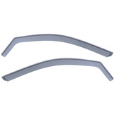 Zijwindschermen geschikt voor VW T-Cross C1 - Zwarte rook - 100% passend