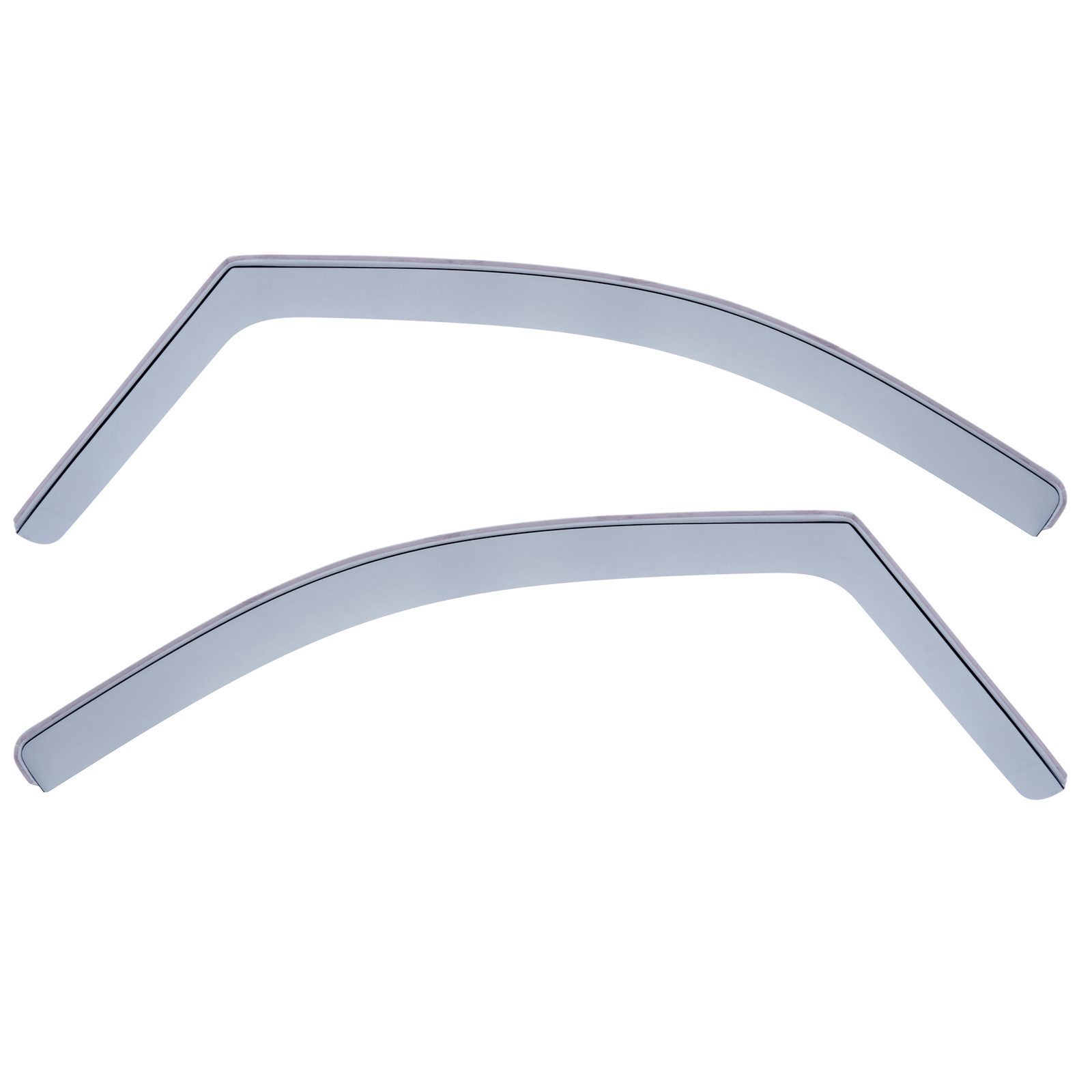 Zijwindschermen - geschikt voor Mercedes V-Klasse Vito W639/2 W447 vanaf 14 - Zwarte rook - 100% passend