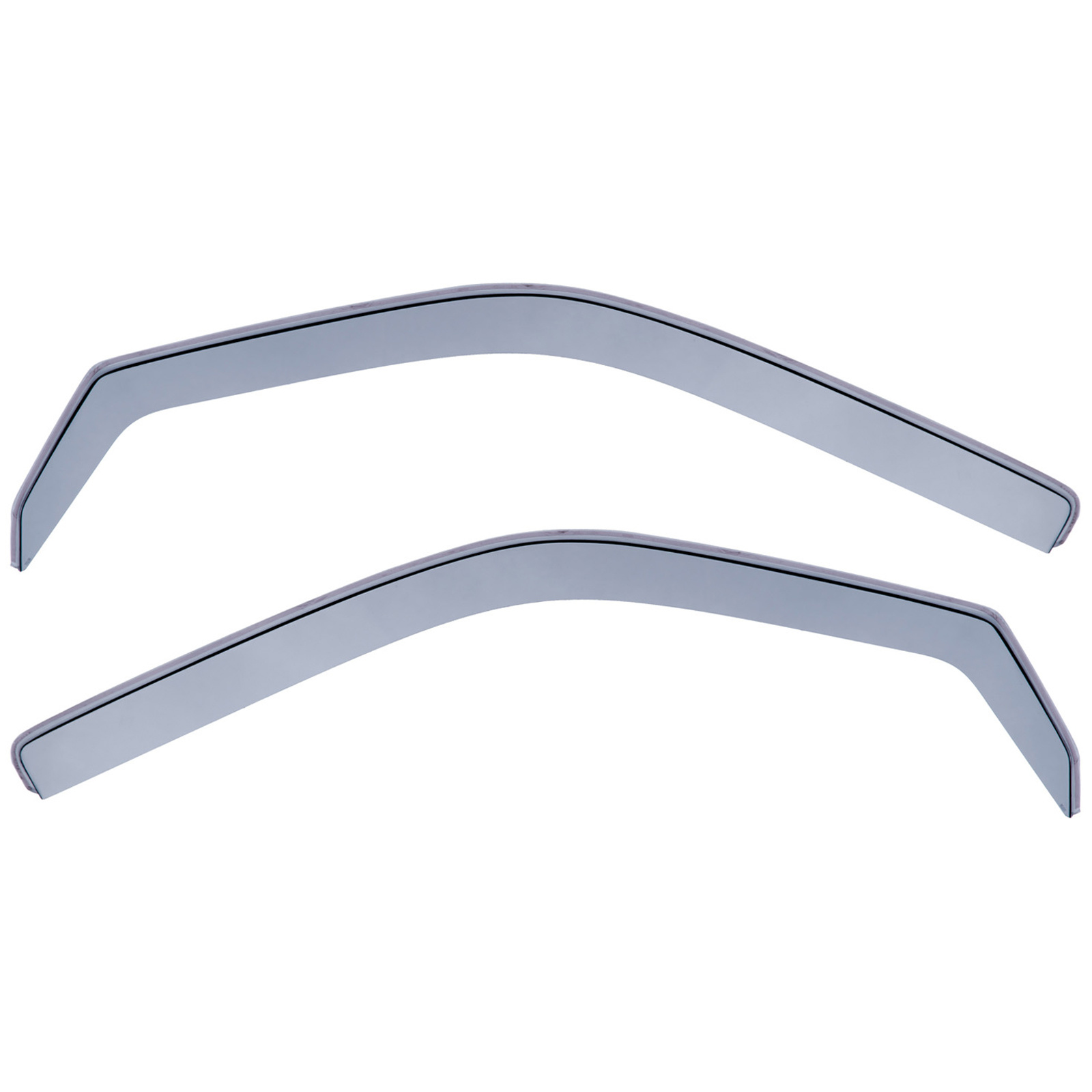 Zijwindschermen - Mercedes V-Klasse Vito W638 96-03 - Zwarte regen-/winddeflectoren - 100% passend