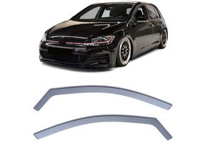 Zijwindschermen - VW Golf 7 12-19 - Zwarte rook - Voor 5-deurs