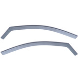 Zijwindschermen geschikt voor VW Golf 7 12-19 - Zwarte rook - Voor 5-deurs