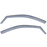 Zijwindschermen geschikt voor VW Polo 9N 01-08 - Regen- en winddeflector - Zwart Rook