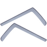 Zijwindschermen geschikt voor Peugeot Boxer 250 vanaf 06 - Zwart smoke - Passend & krasbestendig - 100% montagehandleiding - Aerodynamisch gevormd