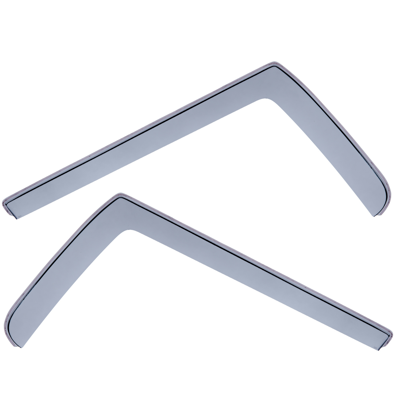 Zijwindschermen geschikt voor Peugeot Boxer 250 vanaf 06 - Zwart smoke - Passend & krasbestendig - 100% montagehandleiding - Aerodynamisch gevormd