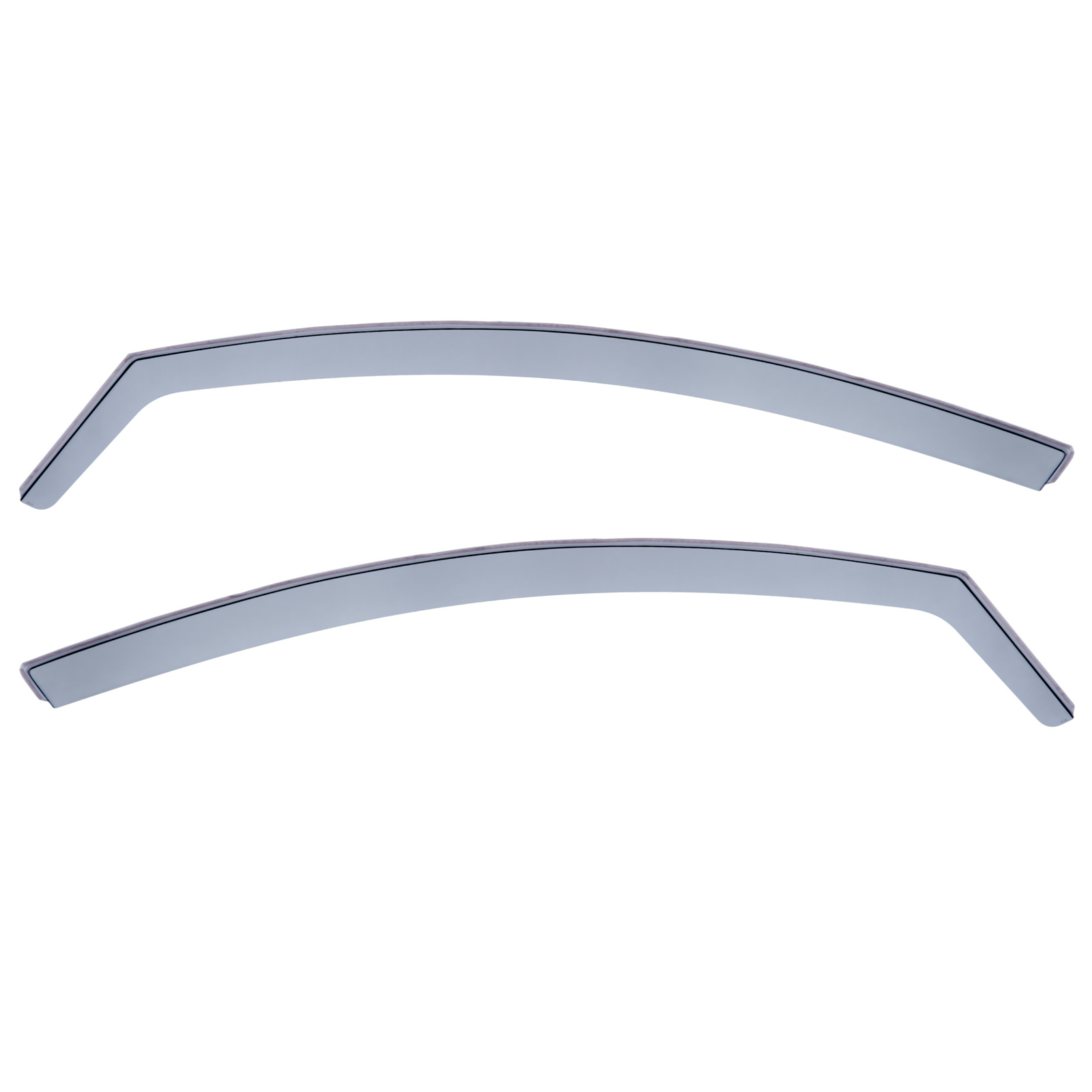 Zijwindschermen geschikt voor VW Passat 3C B6 B7 05-14 - Zwarte Rook - UV-Bestendig