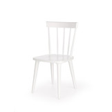 BARKLEY - eetkamerstoel - hout - 50x85x45 cm - wit