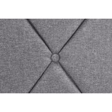 BETINIA - tweepersoonsbed - met laden - Scandinavisch - grijs