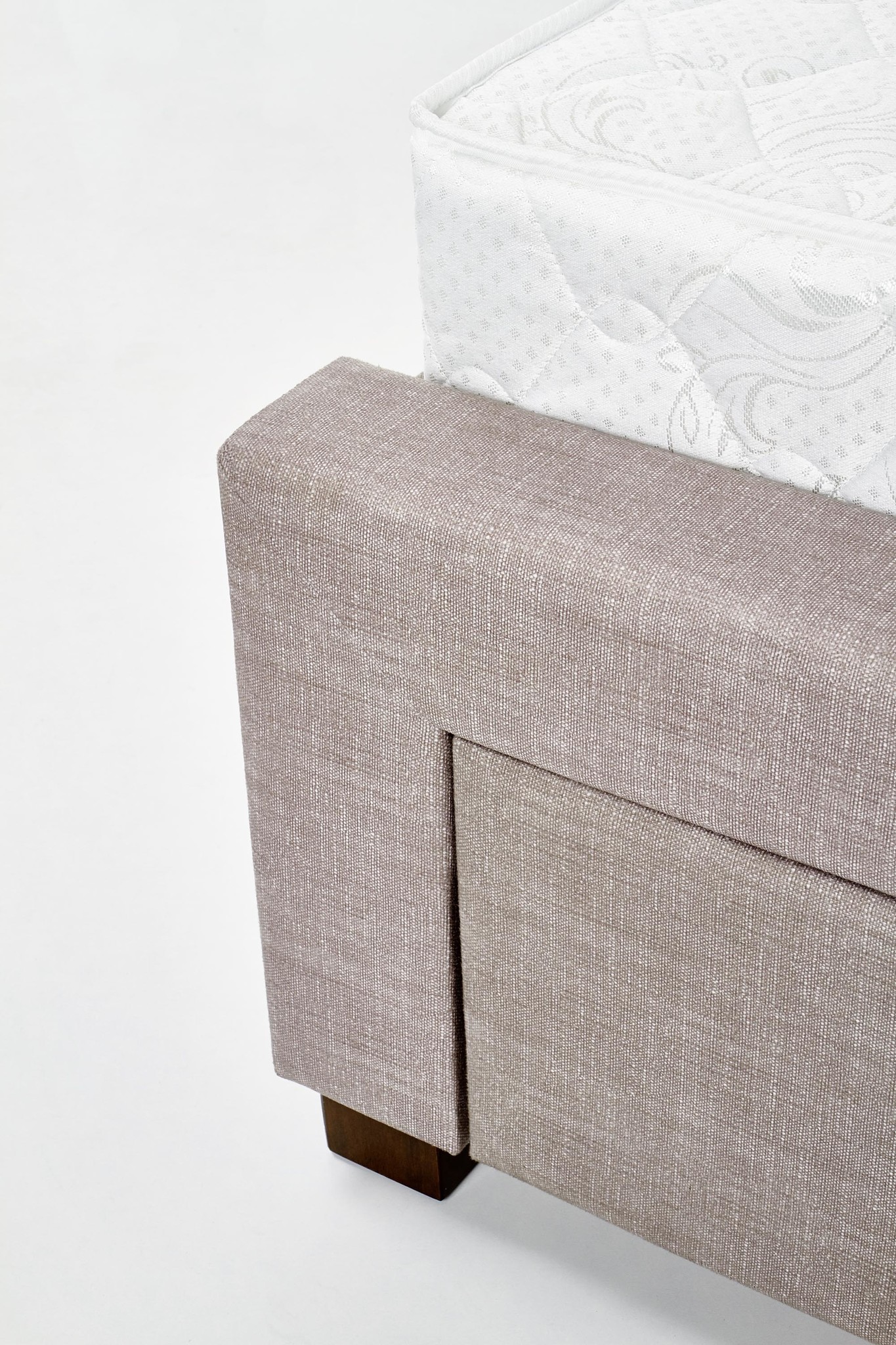 EVORA - tweepersoonsbed - met laden - klassiek - beige