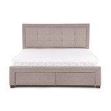 EVORA - tweepersoonsbed - met laden - klassiek - beige