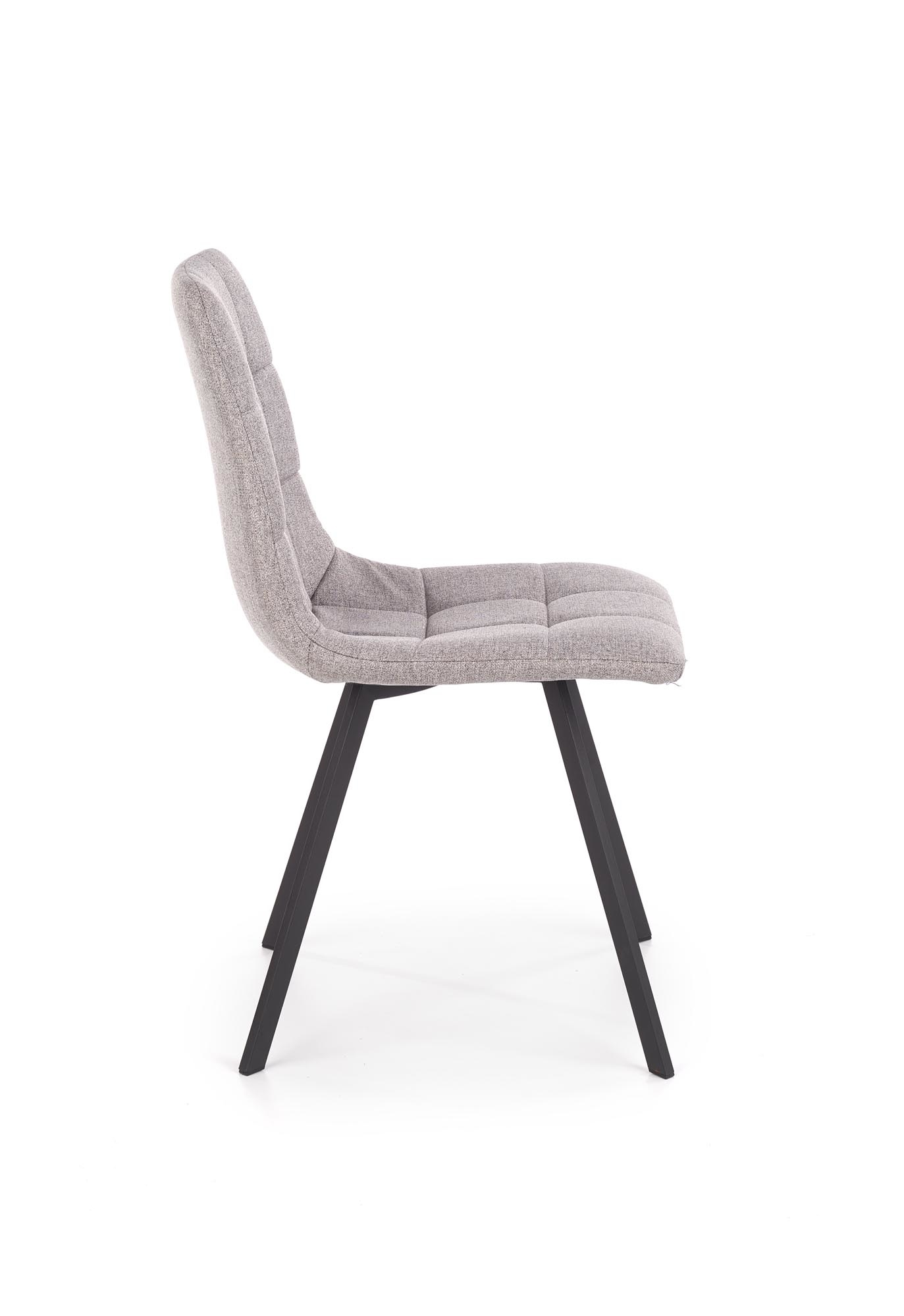 Eetkamerstoel - stof - 45x86x55 cm - beige