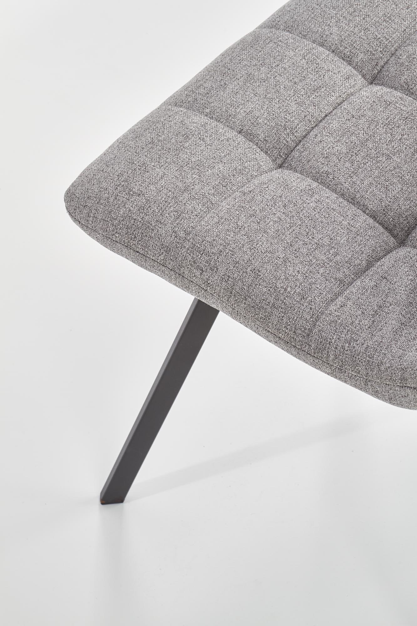 Eetkamerstoel - stof - 45x86x55 cm - beige