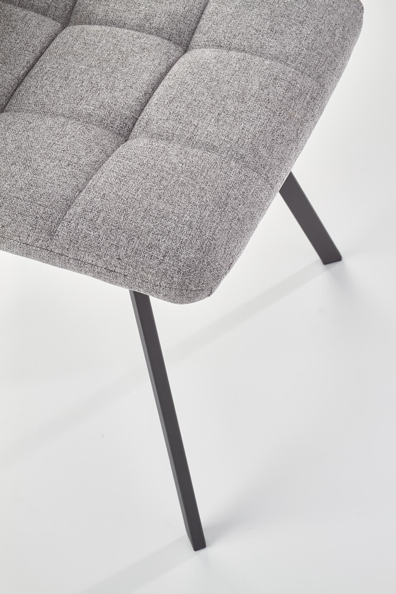 Eetkamerstoel - stof - 45x86x55 cm - beige