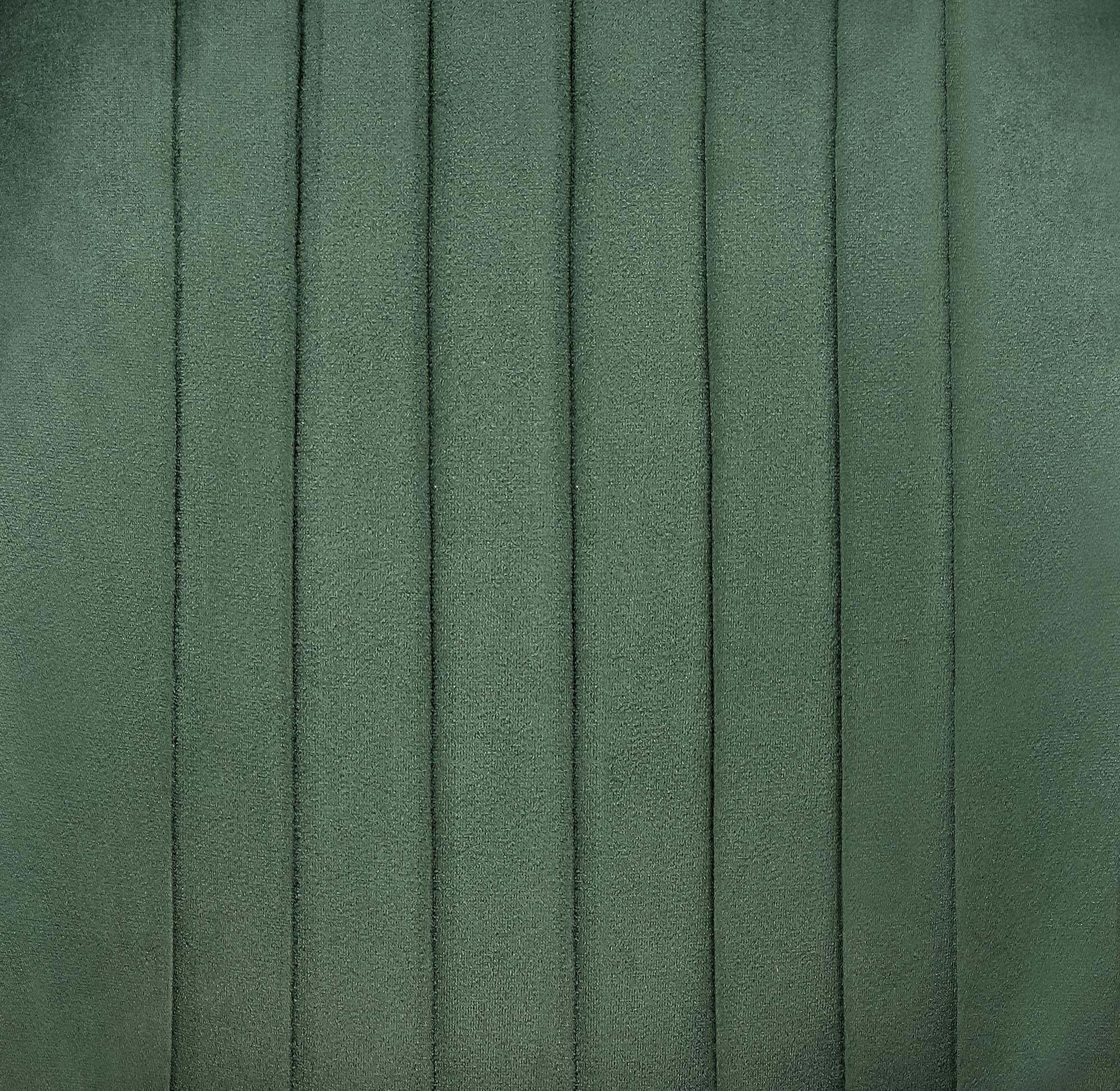 Eetkamerstoel - fluweel stof - 48x85x57 cm - groen
