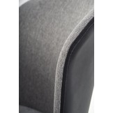 Eetkamerstoel - stof - 49x87x54 cm