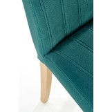 DIEGO - eetkamerstoel - fluweel stof - 47x99x47 cm