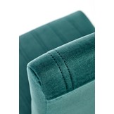 DIEGO - eetkamerstoel - fluweel stof - 47x99x47 cm