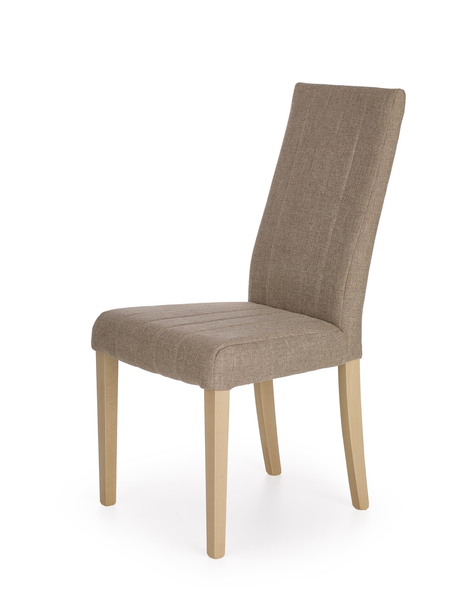 DIEGO - eetkamerstoel - stof - 47x99x59 cm - beige