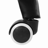 Bureaustoel - 48x36cm - Gewatteerd - Zwart