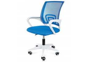 Bureaustoel - 48x45x50 cm - Draaibaar - Blauw