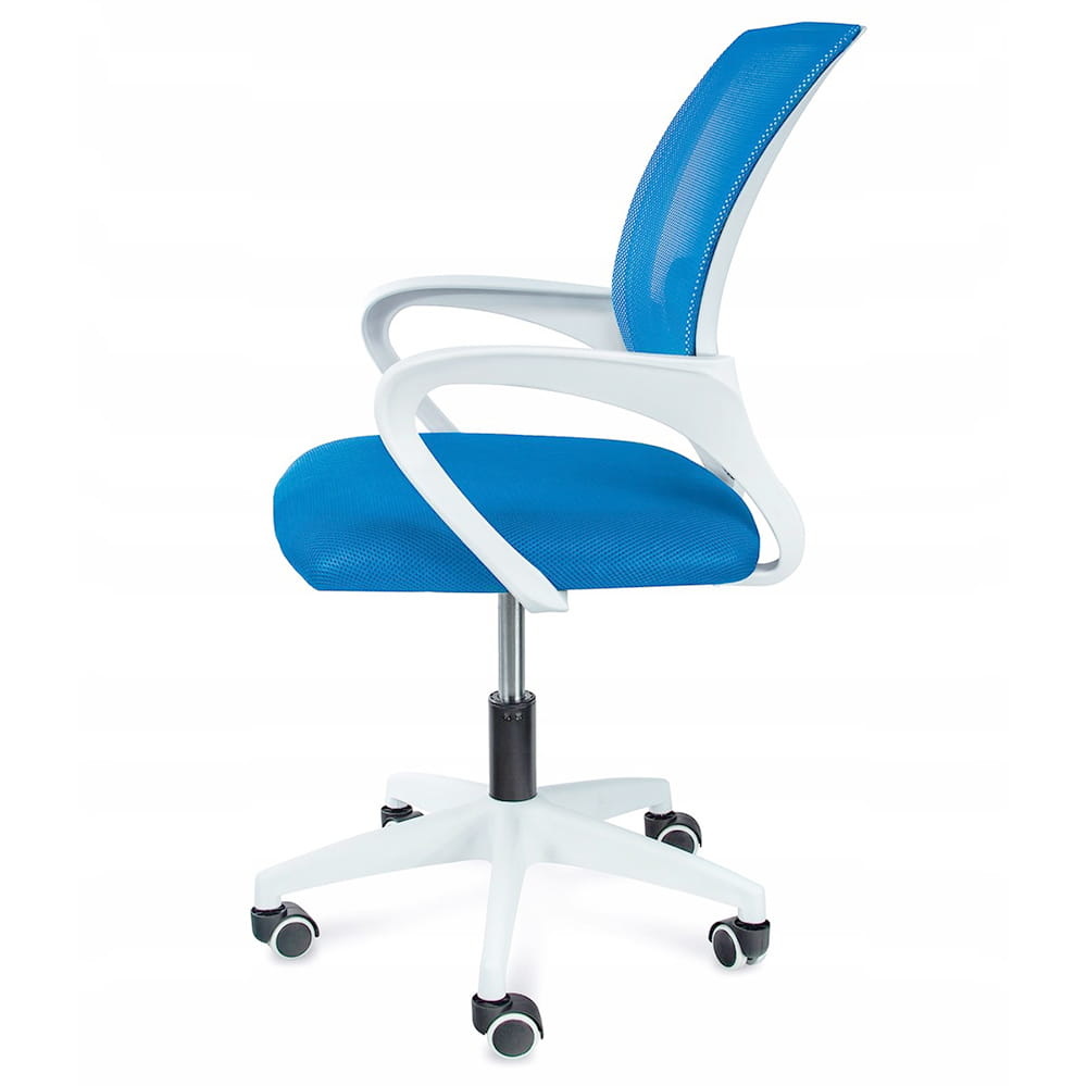 Bureaustoel - 48x45x50 cm - Draaibaar - Blauw