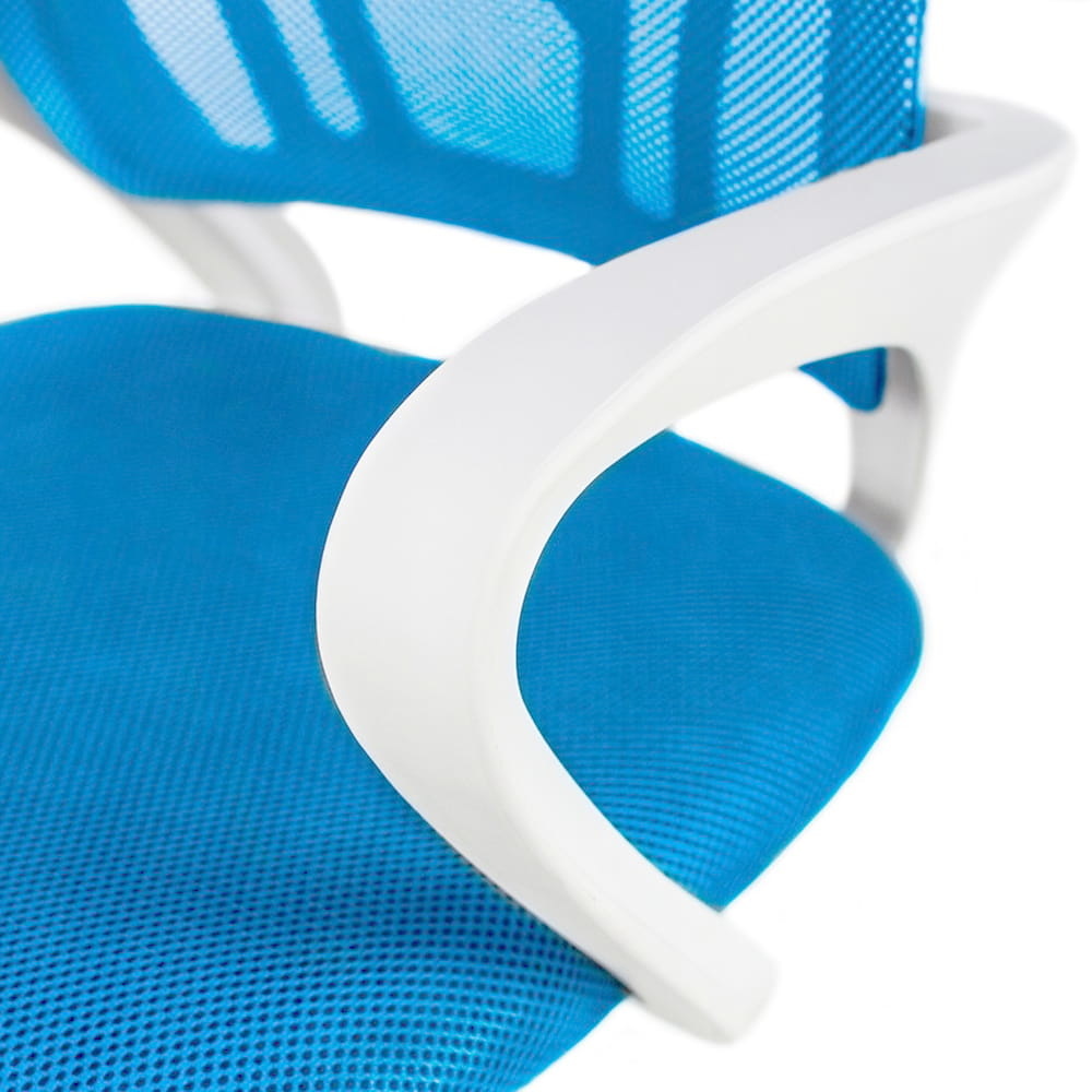 Bureaustoel - 48x45x50 cm - Draaibaar - Blauw