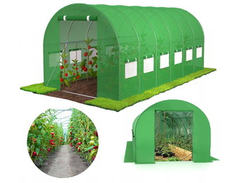 Tuinkas - 600x300 cm - UV-beschermde folie - groen