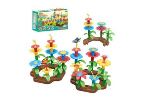 Puzzel - 152 blokken - Tuin - Bloemen