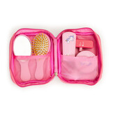 Kinder beauty set - 17x7x15cm - 6 accessoires - roze