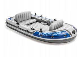 Opblaasboot - 300x160x43cm - 4 volwassenen - Grijs