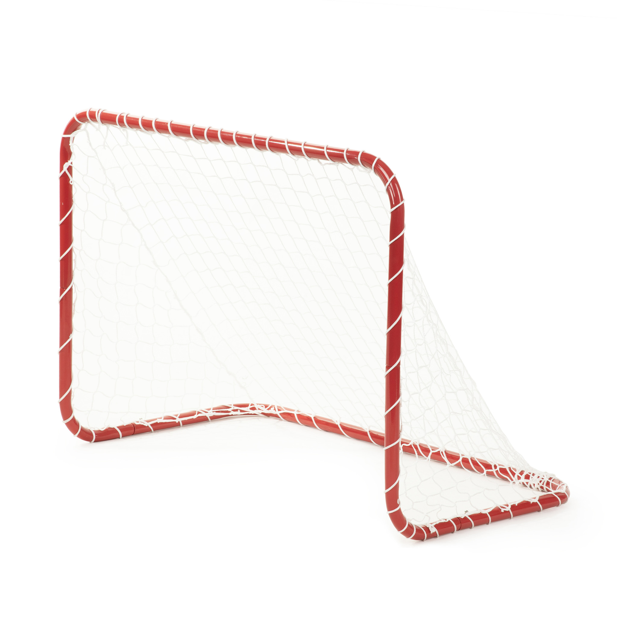 Kindervoetbaldoel - 78x45,5x58cm - Inclusief 2 doelen - rood