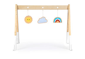 Activity Center - 61x54x45 cm - 3 speeltjes - hout