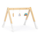 Activity Center - 61x54x45 cm - 3 speeltjes - hout