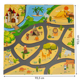 Speelmat - 93,5x93,5cm - Safari - Schuim - Certificaat - Ecotoys