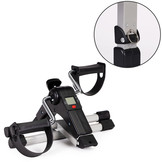 Mini hometrainer - 48x36,5x26cm - Computermonitoring - Antislipvoetjes - Opvouwbaar - Zwart