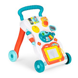 Educatieve duwer - 40,5x32x45,5cm - Bewegende elementen - Multikleur