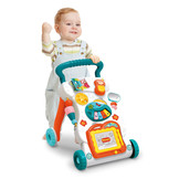 Educatieve duwer - 40,5x32x45,5cm - Bewegende elementen - Multikleur